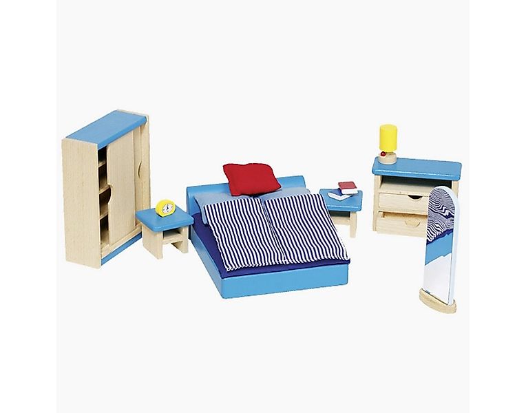 goki Puppenhaus Schlafzimmer, (packung, 14-tlg., 16 teilig), Moderne Puppen günstig online kaufen