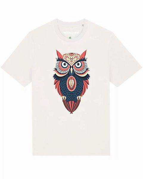 wat? Apparel Print-Shirt Colorful Owl (1-tlg) günstig online kaufen