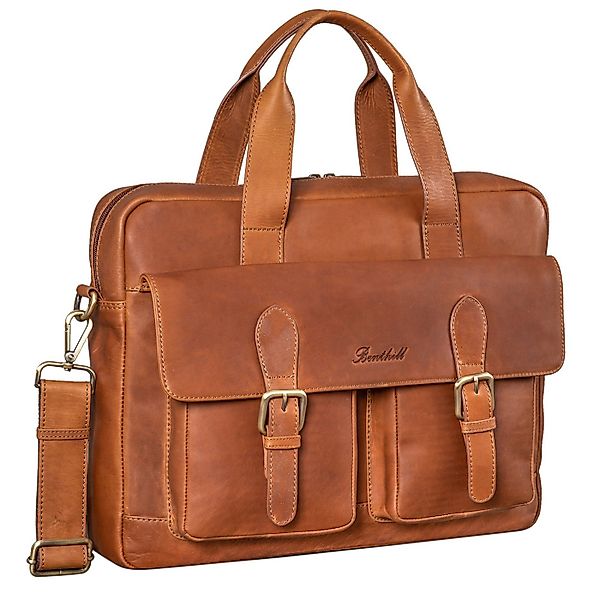 Benthill Aktentasche Echt Leder Laptoptasche Notebooktasche Umhängetasche L günstig online kaufen