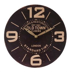 BURI Wanduhr Zeitlose Wanduhr Ø29cm Landhausstil günstig online kaufen