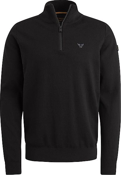 PME Legend Half Zip Sweater Schwarz - Größe M günstig online kaufen