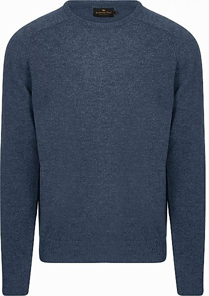 Steppin' Out Pullover Lammwolle Mid Blau - Größe XXL günstig online kaufen