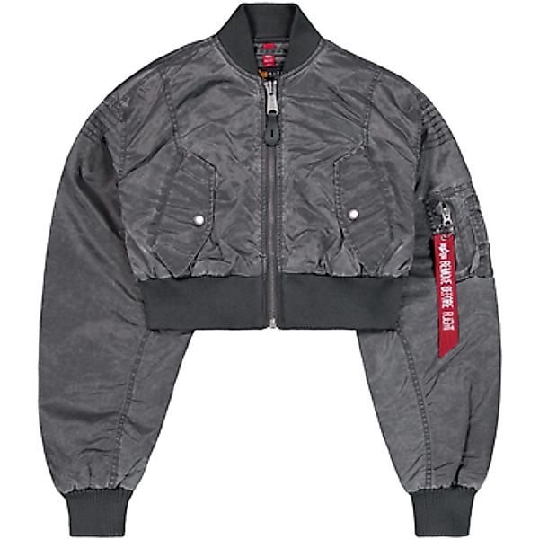 Alpha Industries  Damen-Jacke MA-1 Vintage Cropped Wmn - vintage grey günstig online kaufen