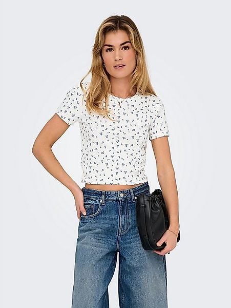 ONLY Kurzarmshirt ONLFENJA LIFE SS AOP TOP JRS NOOS günstig online kaufen