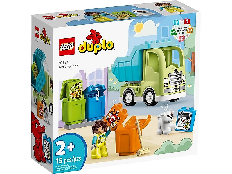 LEGO® 10987 Recycling-LKW Konstruktionsspielsteine günstig online kaufen