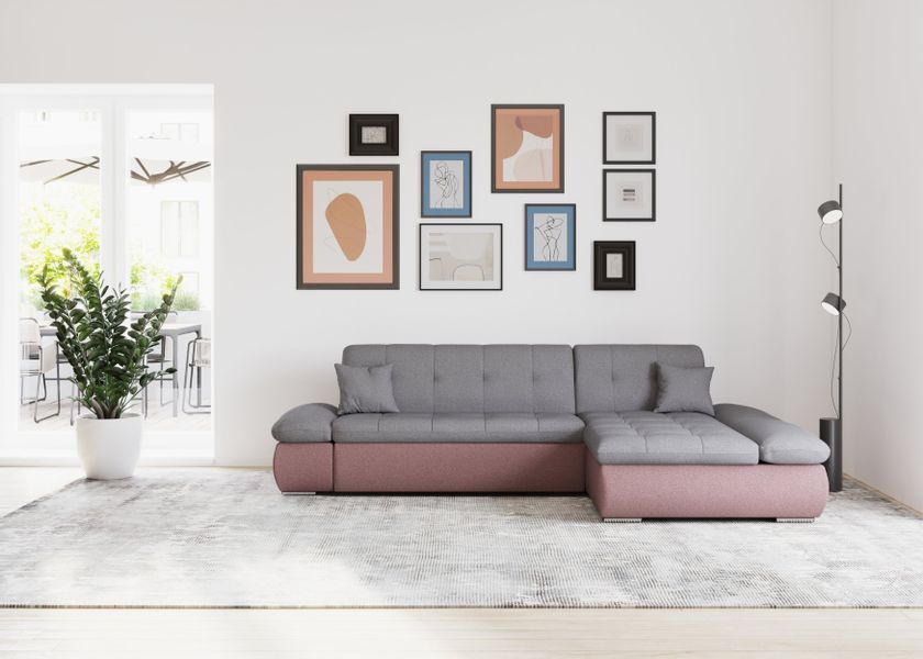DOMO collection Ecksofa "Moric, L-Form, XXL-Sofa - Breite 300cm, viel Platz günstig online kaufen