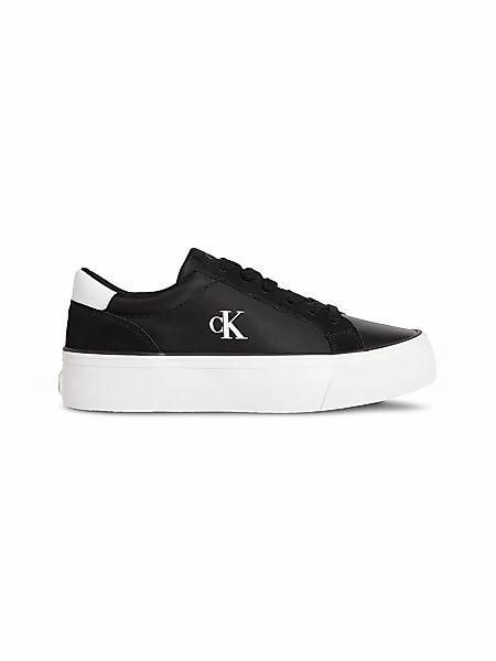 Calvin Klein Jeans Plateausneaker "VULC FLATFORM MG NYLON MIX", Schnürschuh günstig online kaufen