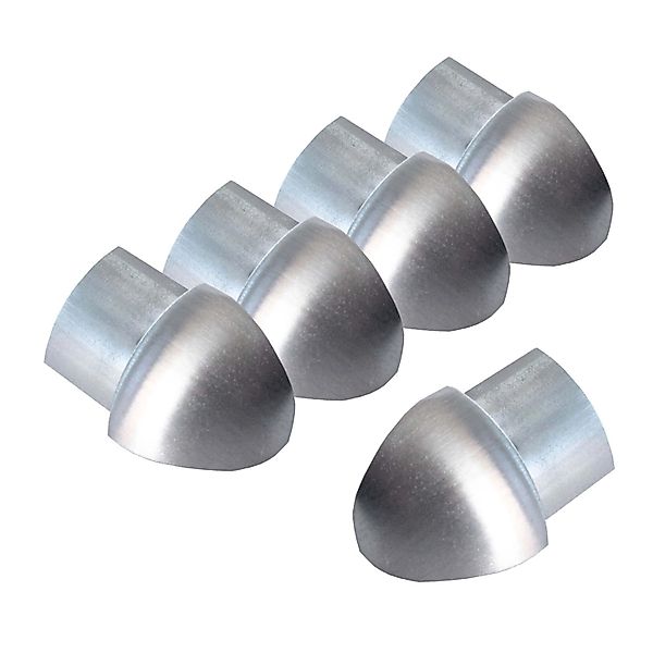 Dalsys Außeneck Fliesenschiene Viertelkreis 5x 10mm Edelstahl Gebürstet günstig online kaufen