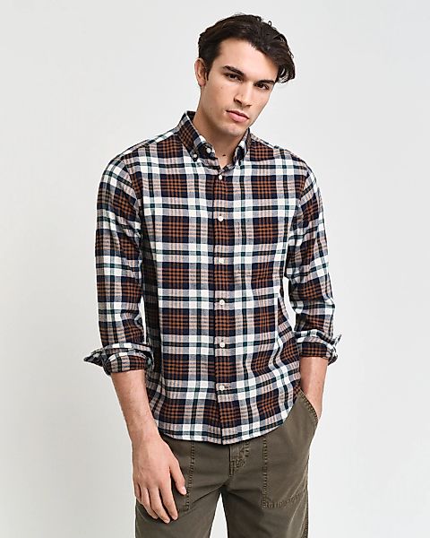 Gant Langarmhemd "REG FLANNEL PLAID SHIRT" günstig online kaufen