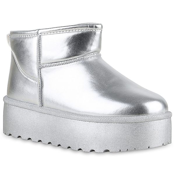 VAN HILL 840609 Plateaustiefelette Damen Warm günstig online kaufen