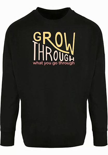 Merchcode Longsleeve Merchcode Herren Spring - Grow through 2 Oversized Lon günstig online kaufen