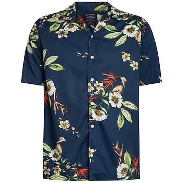 Superdry  Kurzarm Hemdbluse Kurzärmliges Hemd mit Hawaii-Print günstig online kaufen