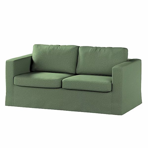 Bezug für Karlstad 2-Sitzer Sofa nicht ausklappbar, lang, grün, Sofahusse, günstig online kaufen