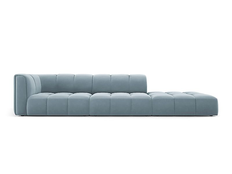 Milo Casa | Ecksofa Francesca Samt rechts 4-Sitzer günstig online kaufen