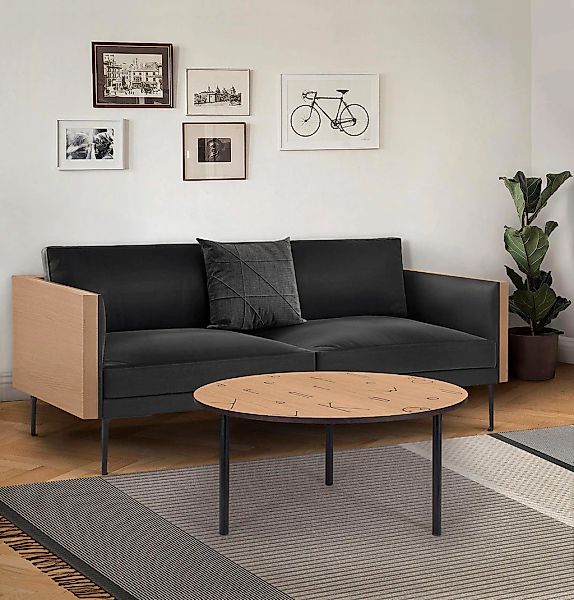 Woodman Couchtisch "Arty" mit besonderem Print, FSC-zertifiziert günstig online kaufen