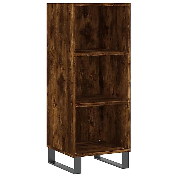 vidaXL Sideboard Räuchereiche 34,5x32,5x90 cm Holzwerkstoff 828761 günstig online kaufen