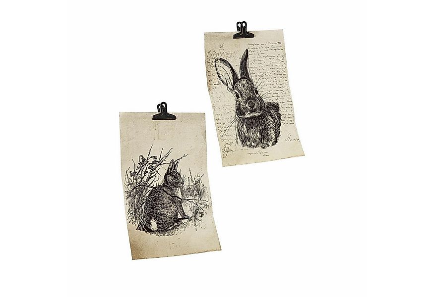 Mirabeau Wanddekoobjekt Bild 2er Set Meursault beige günstig online kaufen