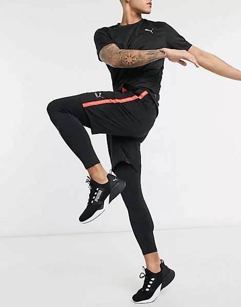 Puma – TFS – Gewebte 8-Zoll-Shorts in Schwarz günstig online kaufen