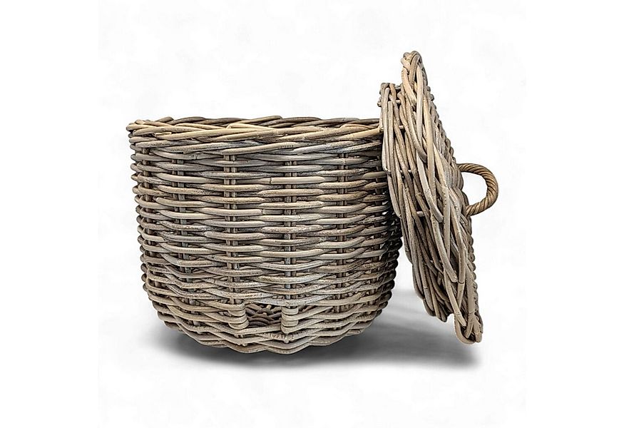 LIVLIG Schlauchhalterung Rattan-Schlauchtopf, optimal für bis zu 20 Meter S günstig online kaufen