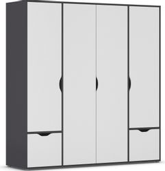 rauch Drehtürenschrank "Kleiderschrank Schrank Garderobe Wäscheschrank NARA günstig online kaufen