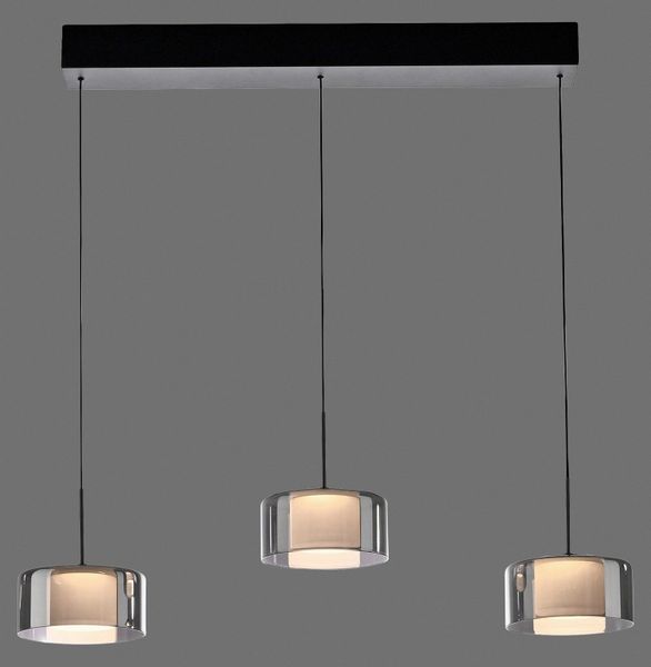 Paul Neuhaus LED-Hängelampe Rika, 71 cm, Glas, dimmbar günstig online kaufen