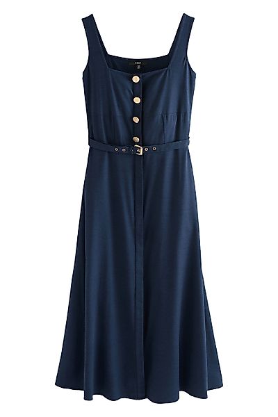 Next Midikleid Midikleid mit eckigem Ausschnitt günstig online kaufen