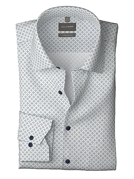 OLYMP Langarmhemd Luxor comfort fit Minimalmuster, günstig online kaufen