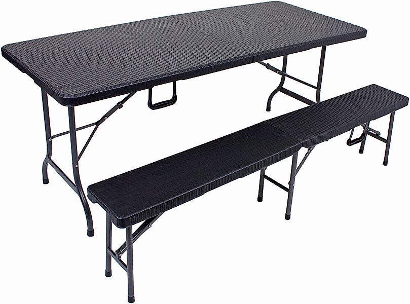 Garden Pleasure Bierzeltgarnitur Ventana, (1x Tisch, günstig online kaufen