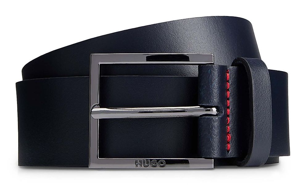 HUGO Ledergürtel Geek Sz35 Leather Belt günstig online kaufen