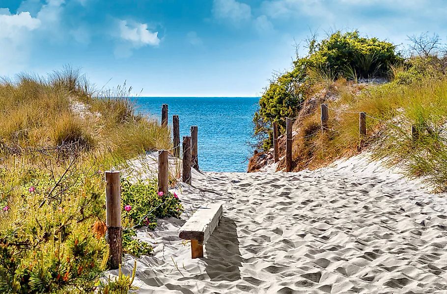 Papermoon Fototapete "Strand" günstig online kaufen
