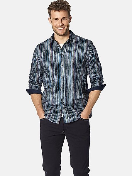 Babista Langarmhemd URSILESTI mit mehrfarbigen Längsstreifen günstig online kaufen