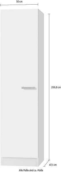 OPTIFIT Hochschrank "Odense 50", 50 cm breit, 47 cm tief, 207 cm hoch, für günstig online kaufen