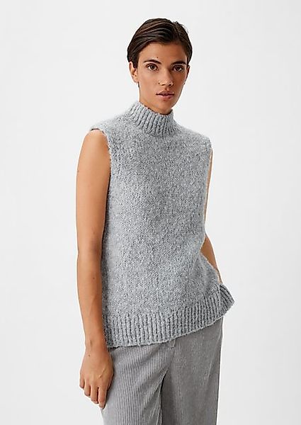 Comma Pullunder Strickpullunder aus Alpakamix günstig online kaufen