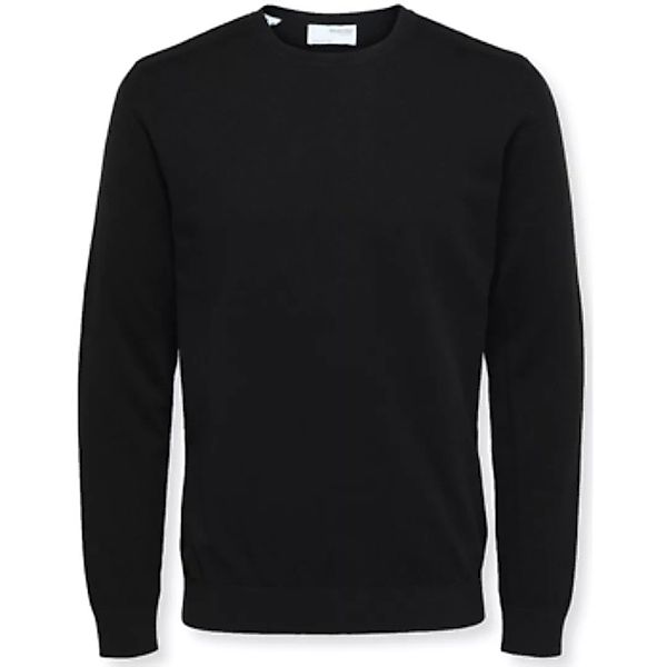 Selected  Pullover Noos Berg Crew Knit - Black günstig online kaufen