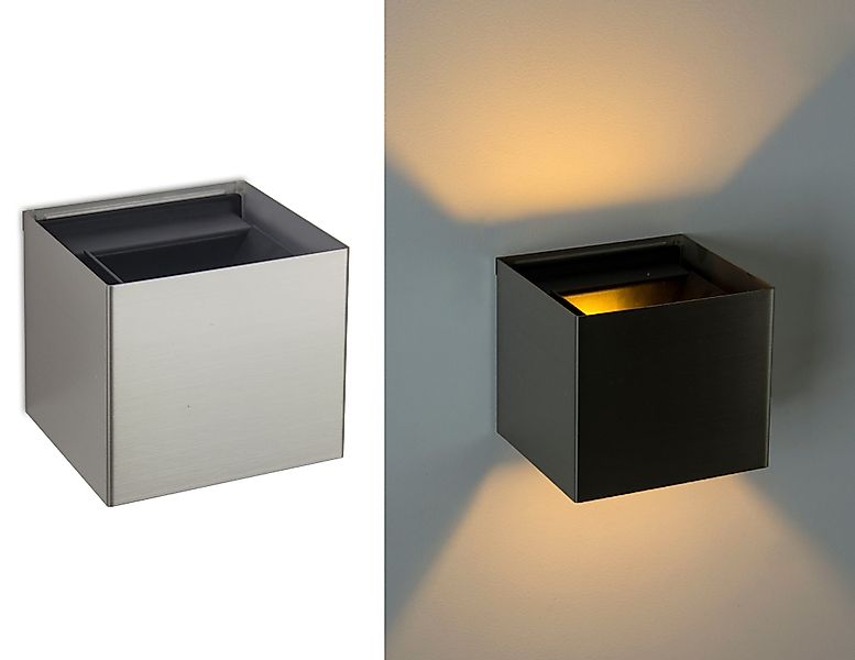 TRANGO LED Außen-Wandleuchte, 8015-01S IP44 Up günstig online kaufen