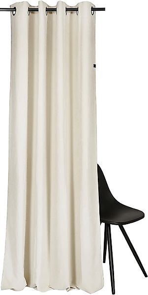 SCHÖNER WOHNEN-Kollektion Vorhang "Peachy" Ösen 1 Stk. tlg. günstig online kaufen
