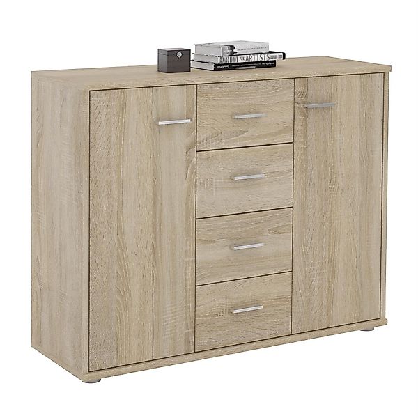 CARO-Möbel Highboard JAMIE, Sideboard Kommode Mehrzweckschrank günstig online kaufen