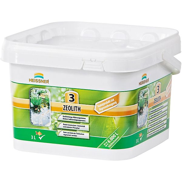 Heissner Teichpflege Zeolith 3kg ausreichend für günstig online kaufen