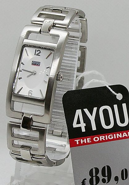 4YOU Quarzuhr Damenuhr 4You 4.4802 Edelstahl, (1-tlg) günstig online kaufen