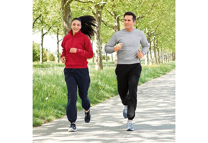 Fruit of the Loom Homewearhose Unisex-Freizeithose, lang mit Bündchen Uni günstig online kaufen