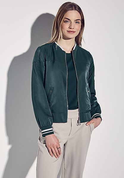 STREET ONE Blouson aus softem Materialmix günstig online kaufen
