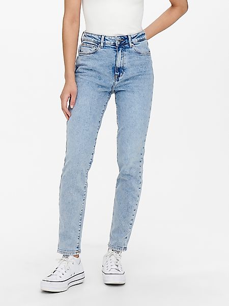 ONLY High-waist-Jeans "ONLEMILY – Ankle-Jeans mit High Waist und geradem Sc günstig online kaufen
