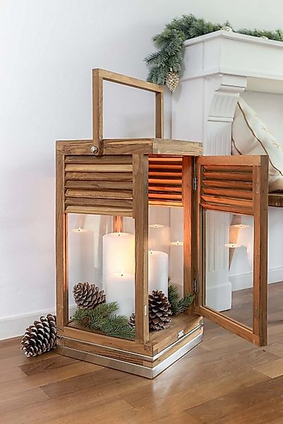 EDZARD Stumpenkerze Cornelius Ø 8 cm, (H 12 cm) Stumpenkerzen-Optik, Dauerk günstig online kaufen