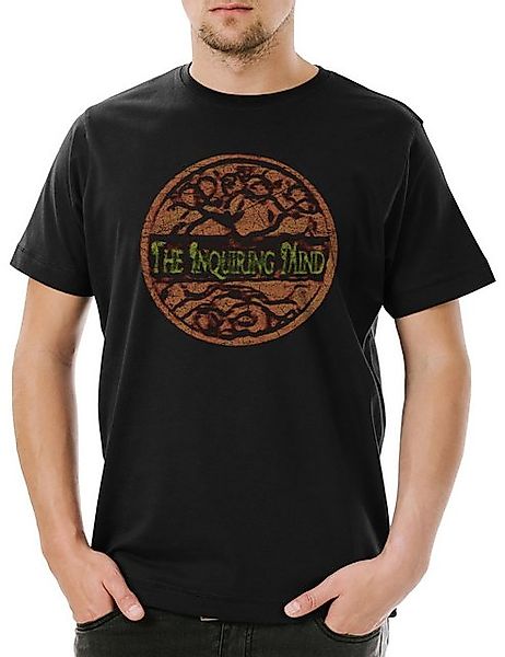 Urban Backwoods Print-Shirt Urban Backwoods The Inquiring Mind Herren T-Shi günstig online kaufen