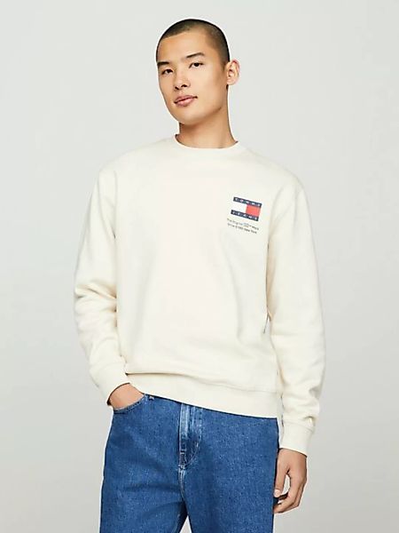 Tommy Jeans Sweatshirt TJM REG ESSENTIAL FLAG CNECK EXT Rundhals-Sweatshirt günstig online kaufen