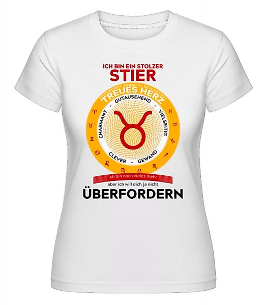 Stier Treues Herz · Shirtinator Frauen T-Shirt günstig online kaufen