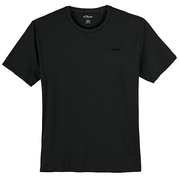 s.Oliver Rundhalsshirt s.Oliver Übergrößen Basic T-Shirt günstig online kaufen