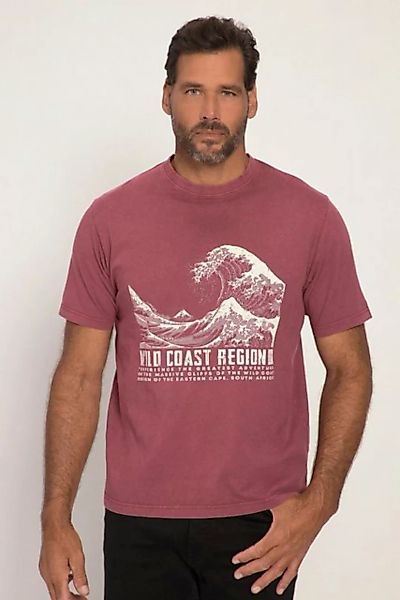 JP1880 T-Shirt T-Shirt Halbarm Vintage Look Wild Coast Print günstig online kaufen