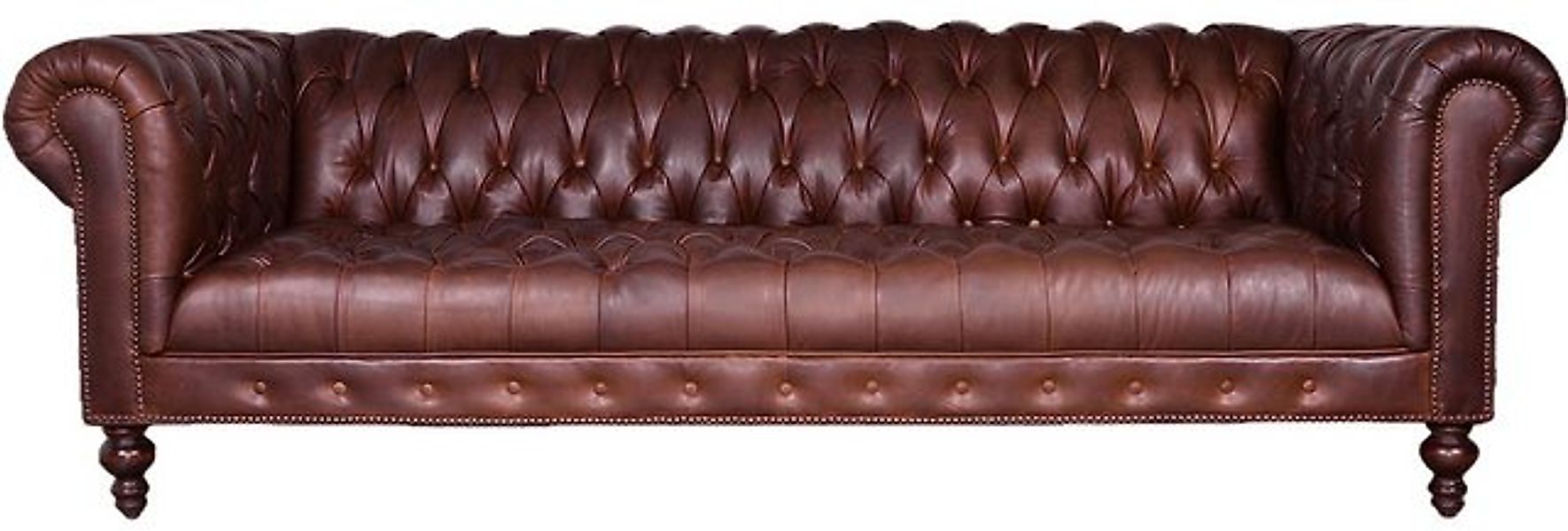 Xlmoebel Sofa XXL Großes Sofa Couch Chesterfield 245cm Polstermöbel 4 Sitze günstig online kaufen