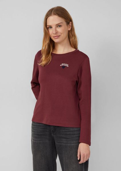 s.Oliver Langarmshirt T-Shirt Verkürztes Longsleeve mit günstig online kaufen